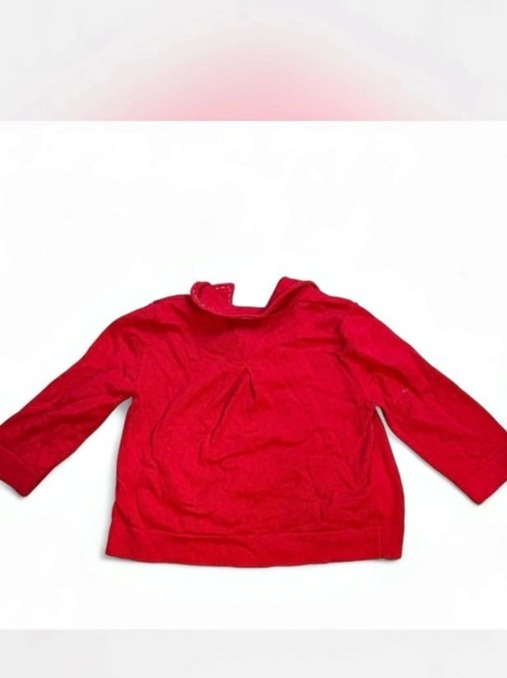 CURIO Red Button-Front Jacket - Picture 3 of 4